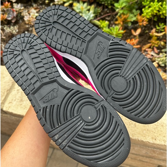 Nike Shoes Nike Dunk Low Womans Fierce Pink And Black Shoes